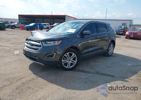 2016 Ford Edge Titanium из США, поврежденный, VIN 2FMPK3K96GBC25338